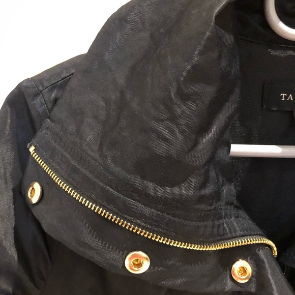 Talbots Black Rain Jacket - Picture 3 of 6
